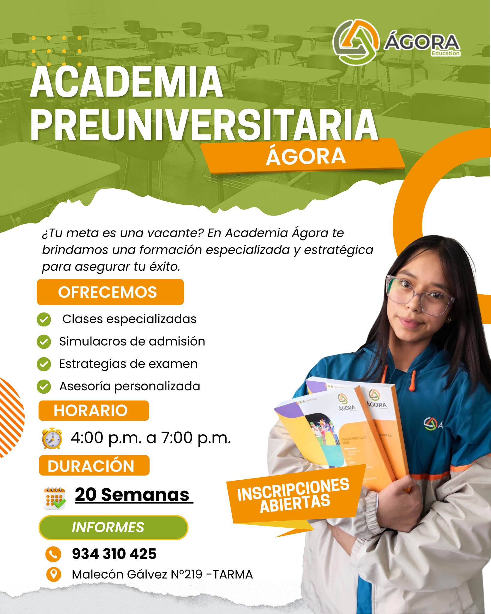 Imagen principal de la noticia: Programa de preparación para el ingreso universitario